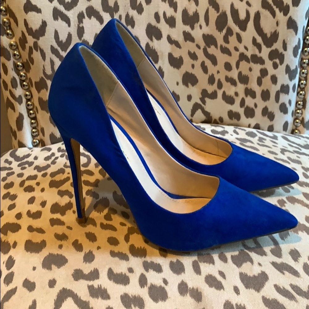Suede Stilettos